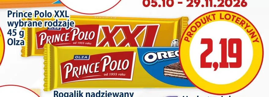 Wafle Prince Polo XXL promocja w Kupiec
