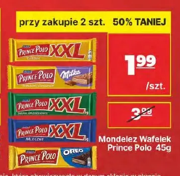 Wafelek Prince Polo promocja w API Market