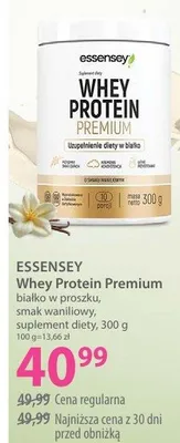Whey Protein Premium białko w proszku, smak waniliowy, suplement diety promocja w Hebe