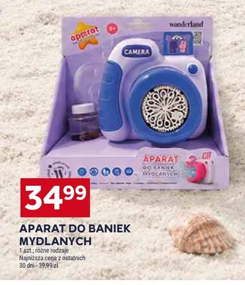 Aparat do baniek mydlanych promocja w Stokrotka