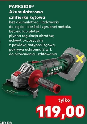 Szlifierka kątowa akumulatorowa promocja w Kaufland