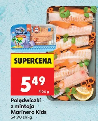 Polędwiczki z mintaja promocja w Biedronka