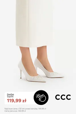 Szpilki DeeZee promocja w CCC