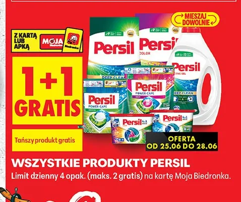 Kapsułki do prania Persil Discs promocja w Biedronka