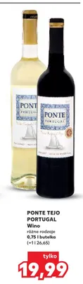 Wino Ponte Tejo Portugal promocja w Kaufland