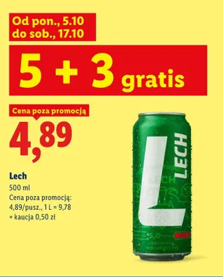 Piwo Lech promocja w Lidl
