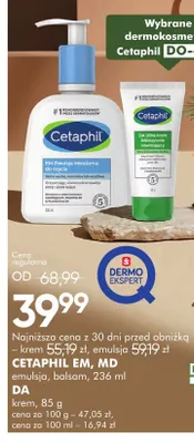 Emulsja Cetaphil EM promocja w Super-Pharm