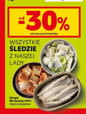 Śledzie z naszej lady promocja w Kaufland