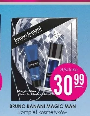 Komplet kosmetyków Bruno Banani Magic Man promocja w Drogerie Jasmin