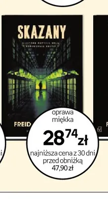 Książka Skazany Freida McFadden promocja w Empik