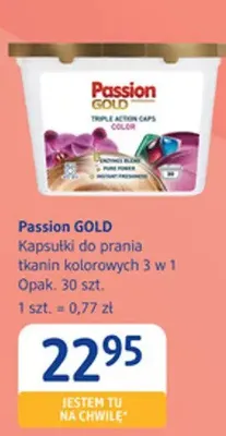 Kapsułki do prania tkanin kolorowych 3 w 1 promocja w Drogerie DM