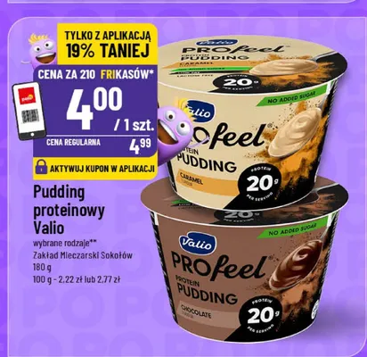 Pudding proteinowy promocja w POLOmarket
