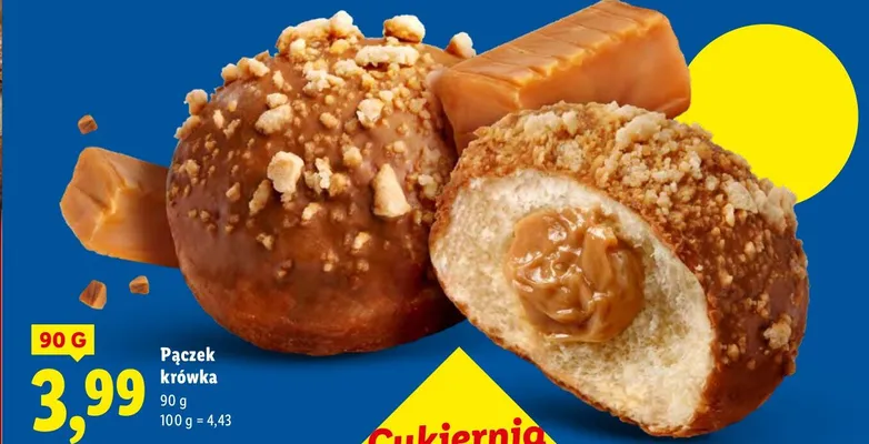 Pączek krówka promocja w Lidl