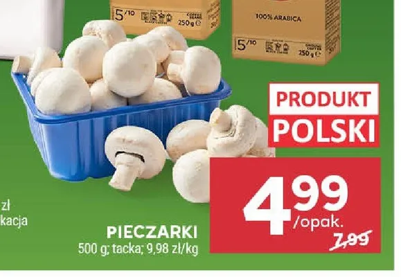 Pieczarki promocja w Stokrotka