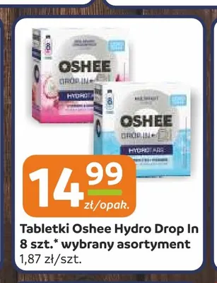Tabletki musujące Oshee Hydro Drop In promocja w Gama
