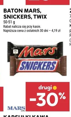 Baton Snickers promocja w Stokrotka