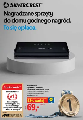 Zgrzewarka próżniowa Silvercrest z zestawem akcesoriów promocja w Lidl