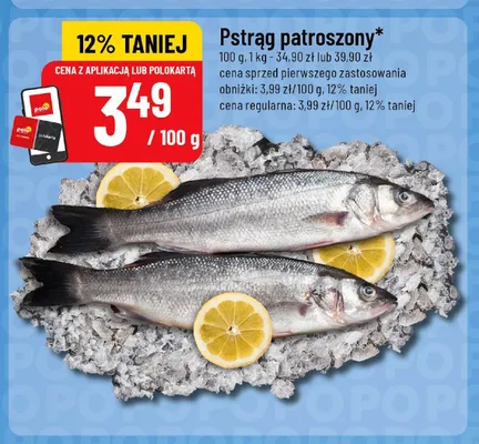Pstrąg patroszony promocja w POLOmarket