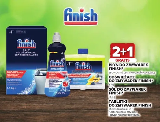 Sól do zmywarek Finish promocja w Stokrotka