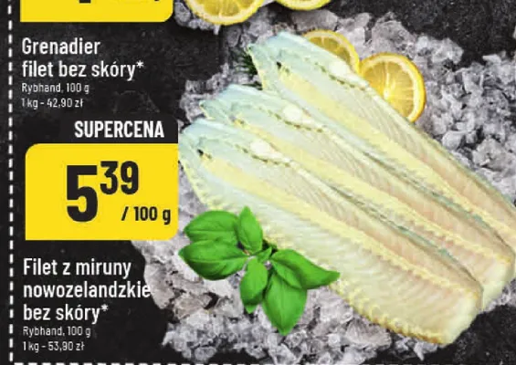 Grenadier filet bez skóry POLOmarket promocja w POLOmarket