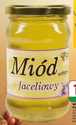 Miód faceliowy Pszczelarz Kozacki promocja w Dino