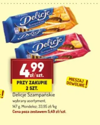 Delicje Szampańskie pomarańczowe promocja w Avita