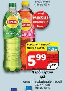 Napój Lipton promocja w Delfin
