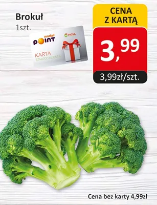 Brokuł promocja w Market Point