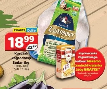 Kurczak Zagrodowy z Podlasia promocja w Delfin