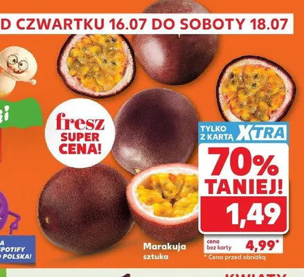 Marakuja promocja w Kaufland
