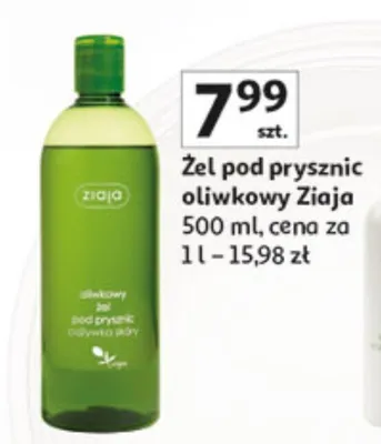 Żel pod prysznic oliwkowy promocja w Auchan
