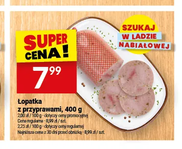 Łopatka z przyprawami Białecki Wędzarnia promocja w Twój Market