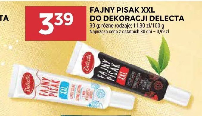 Fajny pisak XXL do dekoracji promocja w Stokrotka