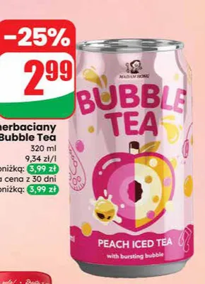 Napój herbaciany  promocja w Dino