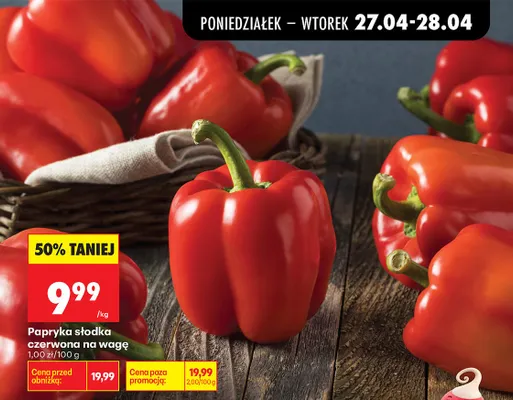 Od poniedziałku, strona 38 promocja w Biedronka