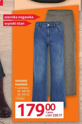 Spodnie damskie promocja w Selgros