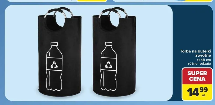 Torba na butelki zwrotne promocja w Carrefour