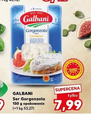 Ser Gorgonzola Cremoso Galbani promocja w Kaufland