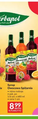 Syrop Owocowa Spiżarnia Herbapol Malina 680ml promocja w Makro