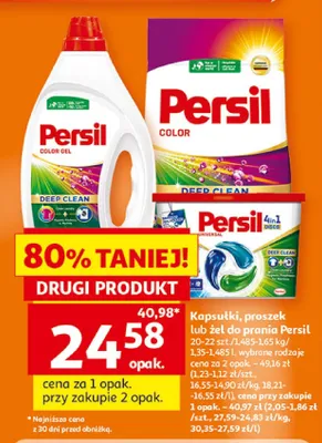 Środki do prania Persil promocja w Auchan