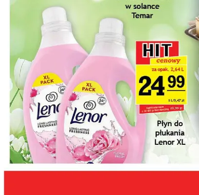 Płyn do płukania Lenor XL promocja w Gram Market