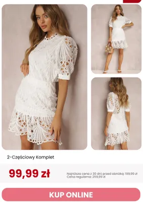 Komplet 2-częściowy Renee promocja w Renee