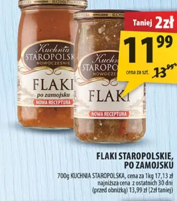 Flaki po zamojsku Kuchnia Staropolska promocja w Arhelan