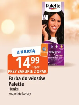 Farba do włosów Palette promocja w Leclerc