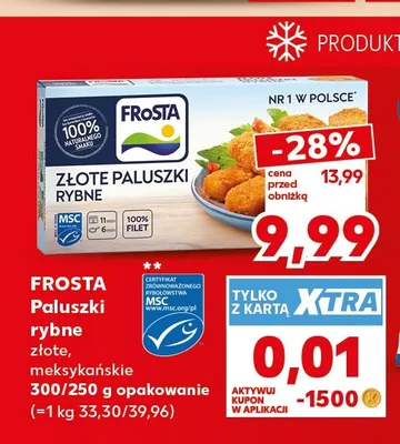 Paluszki rybne meksykańskie Frosta promocja w Kaufland