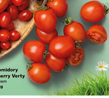 Pomidory cherry Verty luzem promocja w Kaufland