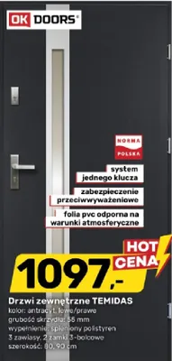 Drzwi zewnętrzne promocja w Bricomarche