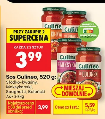 Sos spaghetti promocja w Biedronka
