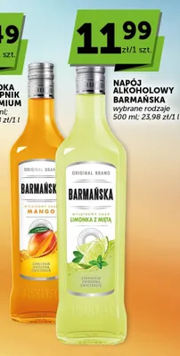 Napój alkoholowy Barmańska Limonka z Miętą promocja w Euro Sklep
