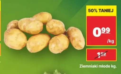 Ziemniaki młode promocja w API Market